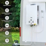 18L 5GPM Tankless Lpg Liquid Propane Gas Hot Water Heater On-demand Boiler. Fixed Price $136.99.