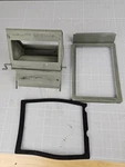 1964-68 Mustang Shelby Cougar Orig Heater Air Temp Control Door & Core Retainer. Fixed Price $75.00.