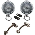 Guide 682-C Style 12-VOLT Headlights W/ Mounting Brackets, Chrome. Fixed Price $469.99.
