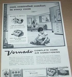 1957 Print Ad-vornado Air Conditioning Family Home Sutton Wichita Ks Advertising. Fixed Price $8.99.