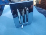 1964 1965 Mustang Falcon Heater Control Defrost Switch Panel Chrome C4DA-18A668. Fixed Price $44.75.