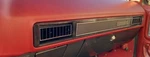 Vintage Air Black Chrome 3 Rectangle Kick Panel Pass Side Louver P/n 49051-VUL. Fixed Price $59.99.