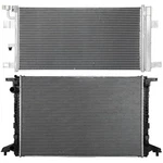 Aluminum Radiator & Ac Condenser Cooling Kit For 2017-2020 Audi A4 Quattro. Fixed Price $113.99.