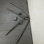 1953 - 1956 F100 Ford 48 In Heater Hose Kit Ss Polished Chrome New B Easy Diy. Fixed Price $99.96.