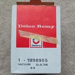 Oem Nos Gm / Delco Remy Vacuum Actuator # 1998955. Fixed Price $99.00.