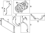 Genuine Nissan A/c Condenser 92100-7BA0B. Fixed Price $372.17.
