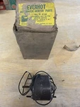 Nos Everhot Universal Water Heater Motor 2500 Rpm Shaft No. 8136. Fixed Price $35.00.