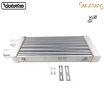 3'' I/o Front Same Side Mount Turbo Intercooler 31"X13"X3" Plate Type Aluminum. Fixed Price $135.60.