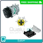 New A/c Compressor + Bracket Fits Sanden SD508 - 2A Groove. Fixed Price $209.95.
