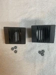 Mopar 68 Dodge Dart Black Defrost Vents+hardware 67-76 A-body Ships Free !!!. Fixed Price $125.00.