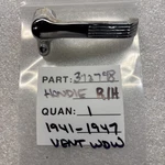 1941 To 1947 Packard Right Front Door Vent Window Handle - 372798. Fixed Price $35.25.