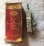 Nos 1940-42 1946-48 Chrysler Desoto Dodge Plymouth Heater Blower Switch Tested!. Fixed Price $125.00.