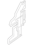 Genuine Nissan A/c Condenser Seal 92184-ZX10A. Fixed Price $37.88.