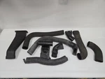 1967-68 Cadillac Deville Fleetwood Under Dashboard Heater And Ducts Hoses. Fixed Price $185.00.
