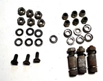 1970 Porsche 911E 2.2L Fuel Injection Air Intake Nuts Bolts Screws Lot. Fixed Price $24.99.
