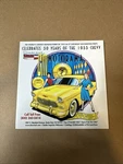 Danchuk Motors Santa Ana Ca Celebrates 50 Year Anniversary Of 1955 Chevy Sticker. Fixed Price $7.86.