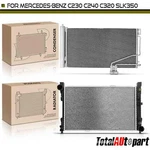 Radiator & Ac Condenser Cooling Kit For Mercedes-benz C320 S203/W203 C240. Fixed Price $187.02.