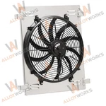 Aluminum Shroud+electric Fan Fit 1932 Ford Hi Boy Street Rat Rod Chevy Motor. Fixed Price $99.00.