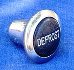 Defrost Vintage Dash Switch Control Interior Chrome Knob 1948-1953 Dodge Truck. Fixed Price $42.00.