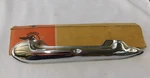 Nos Oem Gm 1949 1950 Pontiac Accessory Fuel Gas Door Guard Trim Chieftain. Fixed Price $69.00.