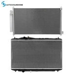 New Cooling Radiator And A/c Condenser For 2016 2017 2018 2019 Acura Ilx 2.4L L4. Fixed Price $125.51.