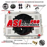 3 Row Radiator+shroud Fan For 1980-1990 Toyota Landcruiser FJ60 FJ62 4.2L 4.0L. Fixed Price $259.00.