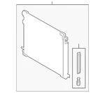 Genuine Lexus Condenser Assembly 884A0-06090. Fixed Price $513.42.