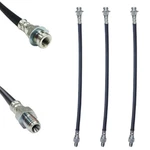 For 1957-62 Chrysler Desoto Dodge Plymouth Imperial Brake Hose Set Of 3. Fixed Price $67.28.