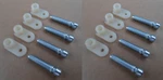 Vintage Headlamp Adjuster Screws & Nuts! Amc Gremlin Amx Javelin Rebel 2843Z. Fixed Price $49.00.