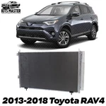 Front Ac Condenser With Receiver Drier For 2013-2018 Toyota RAV4 TO3030325. Fixed Price $89.75.