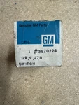 Nos Gm 3870224 Ac Control Panel Fan Switch 66-67 Chevelle Camino. Fixed Price $120.00.