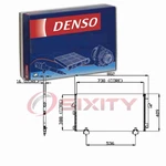 Denso 477-0568 Ac Condenser For P40245P CF20018 88460-42090 88460-42070 He. Fixed Price $162.61.
