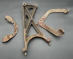 1955 Cadillac Compressor Mounting Brackets Coupe De Ville. Fixed Price $500.00.