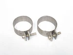 Vw Bug Bus Exchanger Clamp Pair (set Of 2) Heater Box Muffler 113255341A. Fixed Price $12.50.