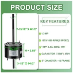 Long Life 115V Rv Air Conditioner Motor Capacitor. Fixed Price $203.99.