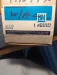 GM#6262652, A/c Heater Blower Motor Resistor. Fixed Price $45.00.