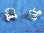 1940 - 1966 Cadillac Hose Clamps Pair 5/8" I.d. Dia.. Fixed Price $12.99.