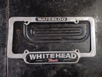 Vintage Nash Dealer License Plate Frame Bracket. Fixed Price $50.00.