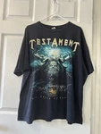 Vintage 2013 Testament Tour Shirt Reprint Gift For Women AN56156. Fixed Price $39.99.