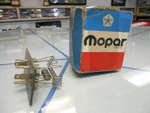 1974-75 A/c Blower Motor Resistor Body Auto Temp Control Nos Mopar Pn# 3503473. Fixed Price $50.00.