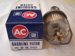Ac Gasoline Filter #1 Nos GF48 55-64 Chevy Rat Rod Hot Street Vintage 265 283. Fixed Price $50.00.