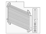 Genuine Acura A/c Condenser 80100-TZ5-A03. Fixed Price $250.91.