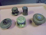 Vintage Lot Of Five New Old Stock Nos Thermostats Ford 8BA-8575-D1. Fixed Price $19.95.