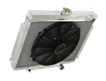 67-70 Ford Mustang V8 Mt Only 3 Core Passenger/right Side Radiator + 16" Fan. Fixed Price $177.13.