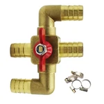 4-WAY Heater Core Bypass Valve Solid Brass Auto 0.9" Pipe Outer Diameter. Fixed Price $34.40.