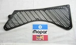 71 72 73 74 Charger R/t Se Road Runner Gtx Satellite Cowl Vent Screen Left Early. Fixed Price $44.99.