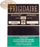 67 68 Camaro Chevelle Corvette Frigidaire Ac Compressor Decal Conditioner. Fixed Price $11.95.
