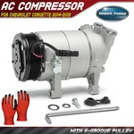 A/c Compressor With Clutch For Chevrolet Corvette 2014-2019 6.2L 6-GROOVE Pulley. Fixed Price $209.59.