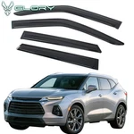 Fits 19-26 Chevy Blazer Tape-on Window Visors Vent Rain Sun Guards Deflectors. Fixed Price $32.99.