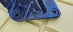 1965 - 1966 Ford Mustang Galaxie 289 Ci York A/c Compressor Mounting Bracket. Fixed Price $115.95.